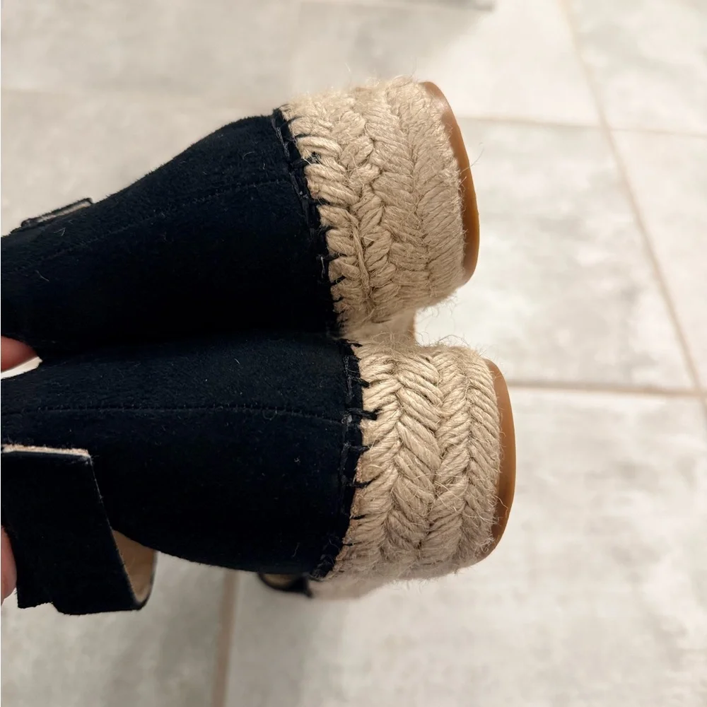 SOUL Naturalizer Black Espadrille Flats - Picture 5 of 7
